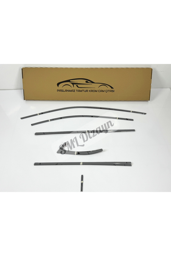 chrome window trims for skoda superb mk3