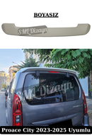 Toyota Proace City bagaj üstü spoiler