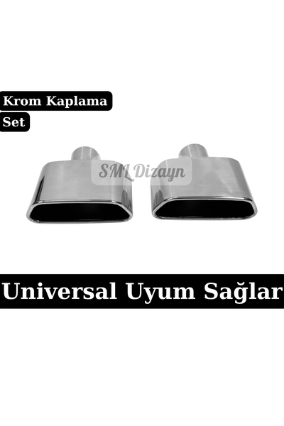 Custom Difüzörler İçin Doğru Egzoz Ucu Seçimi: Kare Krom mu, Yuvarlak Başlık mı?