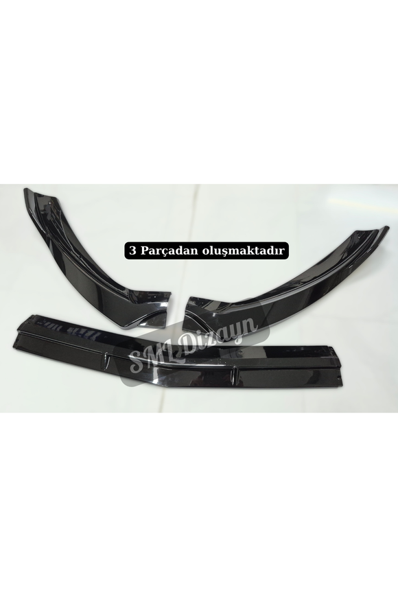 front lip splitter for mercedes w117 cla
