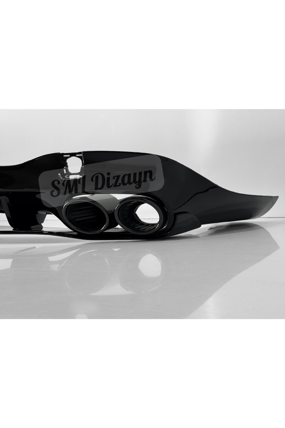 rear diffuser lip for mercedes w118 cla