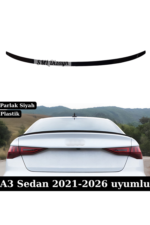 a3 8y sedan spoiler