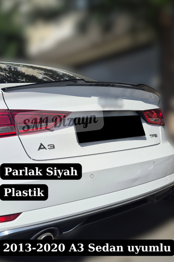 audi a3 sedan spoiler