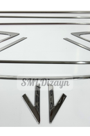 chrome window trims for accent blue