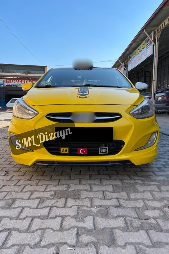 accent blue ön ek tampon karlık lip