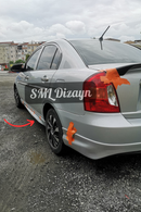 side skirts lips for hyundai accent era