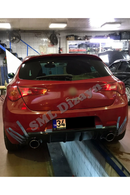 rear diffuser lip spoiler for alfa romeo giulietta 940
