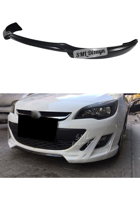 front lip splitter for opel astra j 2012-2013-2014-2015-2016-2017-2018-2019-2020