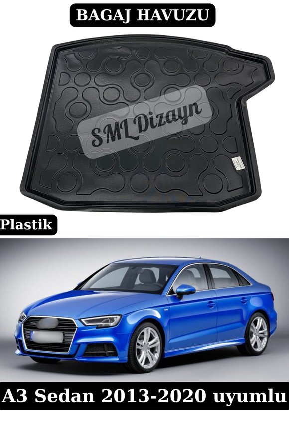 audi a3 8v bagaj havuzu sedan