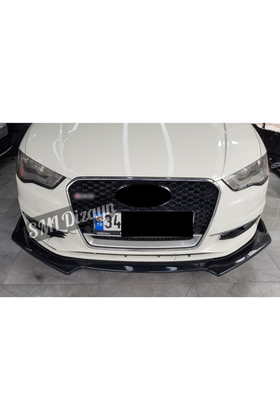 front lip splitter for audi a3 8v