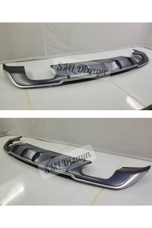 a3 8v sedan gri s3 arka tampon difüzör