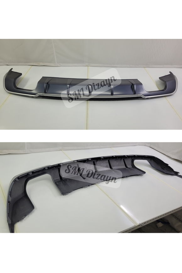 a3 8v sedan gri s3 arka tampon difüzör 