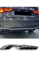 A3 8V S3 Sedan Gri Difüzör Arka Ek 2017-2020 (Makyajlı Kasa)-10