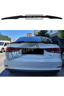 rear trunk spoiler for audi a3 8v sedan