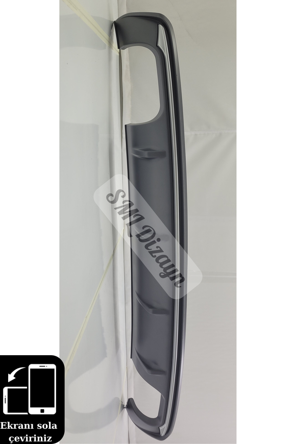 8v prefacelift a3 sedan rear diffuser