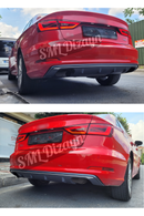 s3 rear diffuser for audi a3 8v sedan
