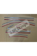 chrome window trim sill molding strip for audi a3 8v sedan