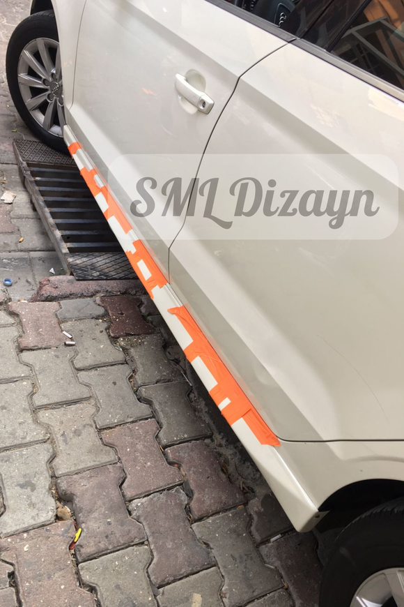 audi a3 8v sedan yan kapı altı ek marşbiyel lip