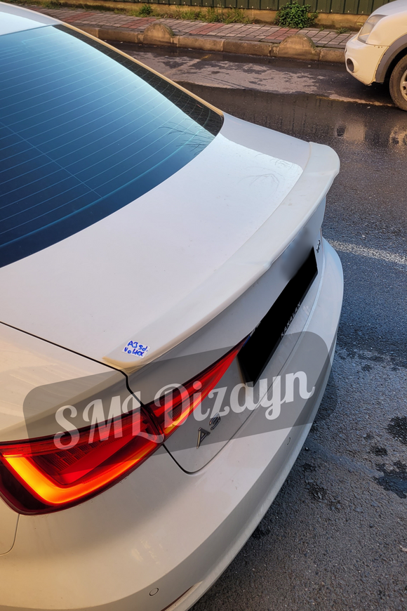 rear trunk voltex spoiler for audi a3 8v sedan 