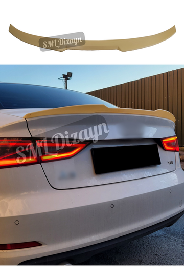 audi a3 8v sedan yarasa spoiler 