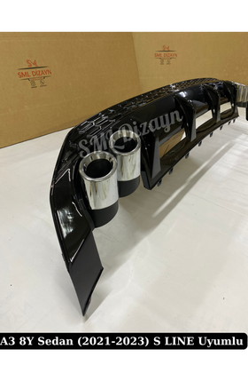 2021-2022-2023 audi a3 8y sedan difüzör difizör