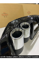 2021-2022-2023 audi a3 8y sedan 
s line difüzör difizör