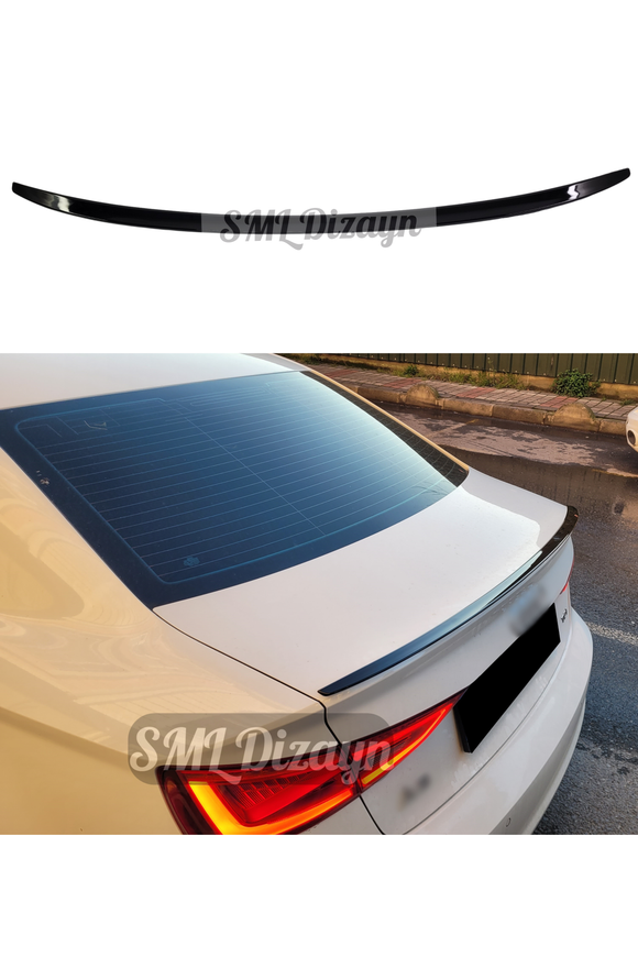audi a3 8v sedan spoiler bagaj üstü spoyler