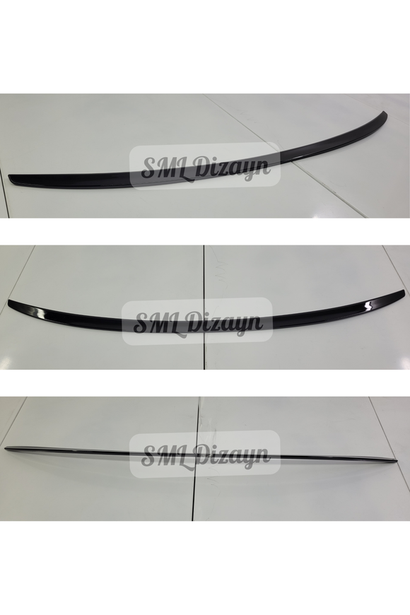 rear trunk spoiler for audi a3 8v sedan