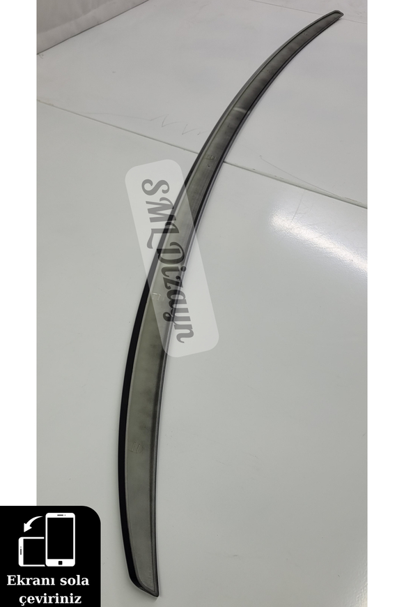 audi a3 sedan bagaj spoyleri parlak siyah