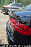 rear trunk spoiler for audi a4 b8
