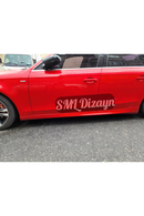 side skirts lip for audi a4 2008-2009-2010-2011-2012-2013-2014-2015