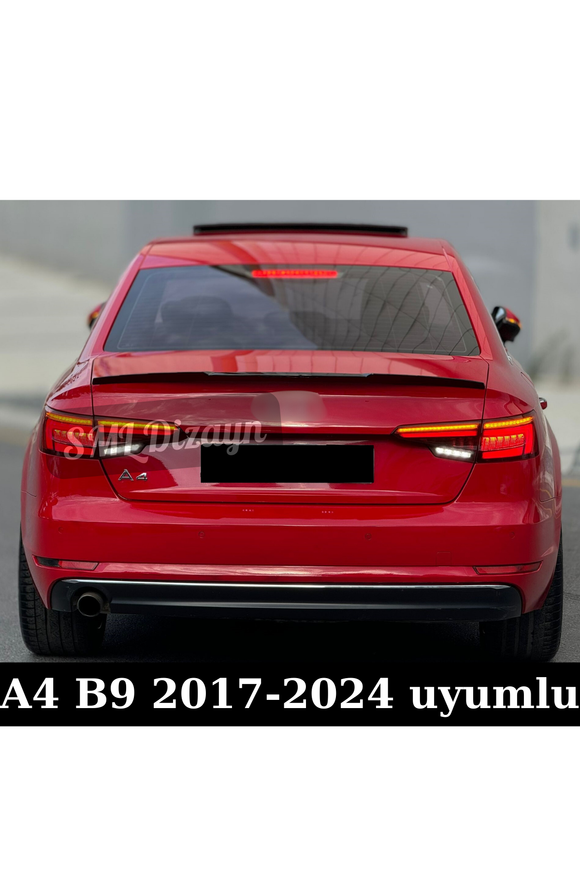 audi a4 b9 bagaj üstü spoiler 