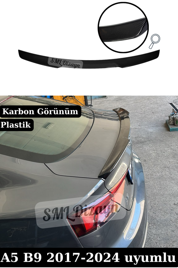 audi a5 karbon spoiler