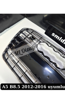 A5 B8.5 S5 Ön Panjur Böbrek Krom 2012-2016 Plastik Nikelajlı-3