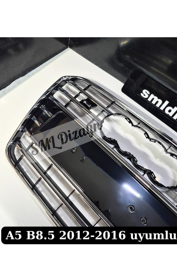 A5 B8.5 S5 Ön Panjur Böbrek Krom 2012-2016 Plastik Nikelajlı