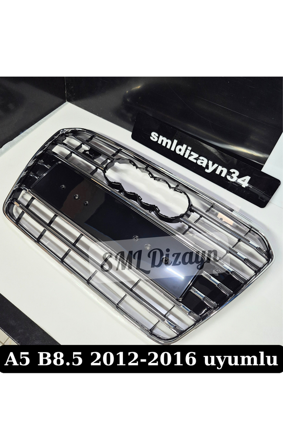 A5 B8.5 S5 Ön Panjur Böbrek Krom 2012-2016 Plastik Nikelajlı