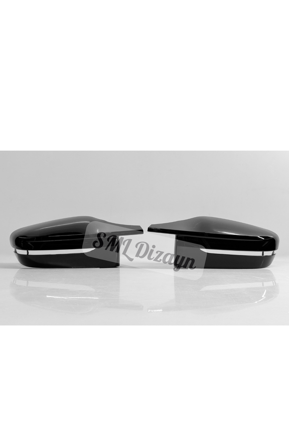 bat mirror caps for bmw g20 g22 g30