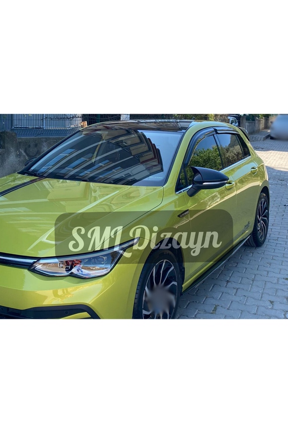 bat mirror cover for 2021-2022-2023-2024 volkswagen golf 8