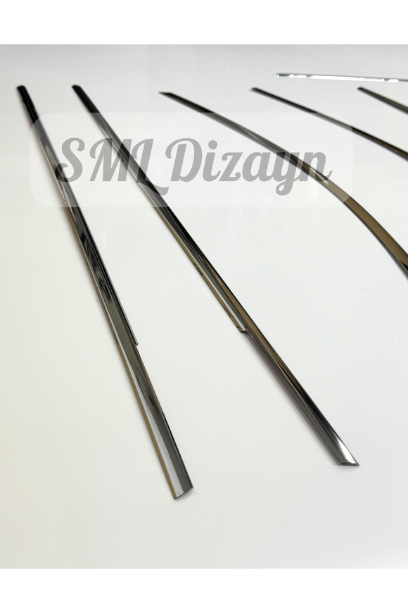 chrome window trims for hyundai bayon