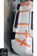 rear diffuser lip for bmw e60 m tech 2003-2004-2005-2006-2007-2008-2009-2010