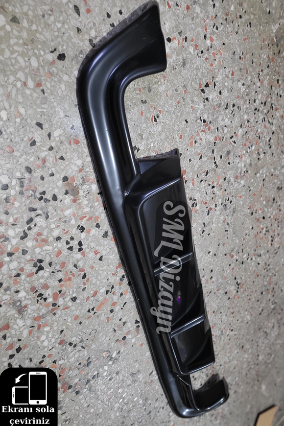 rear diffuser lip for bmw e60 2003-2004-2005-2006-2007-2008-2009-2010