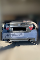 rear diffuser lip for bmw e90 335 m sport 