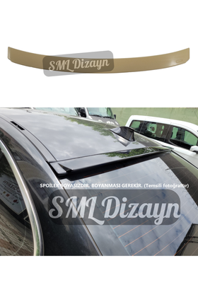bmw e90 cam üstü spoiler