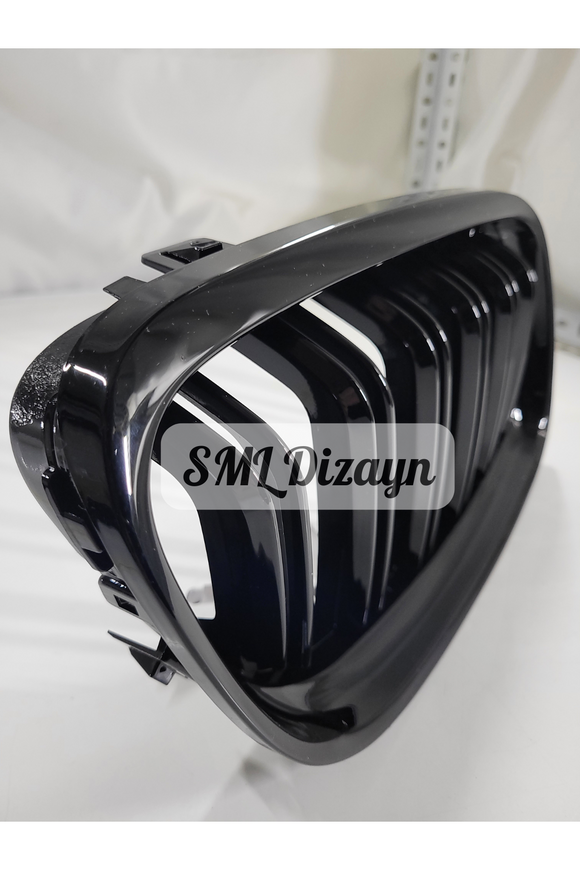 bmw e90 lci çift çizgi ön panjur böbrek