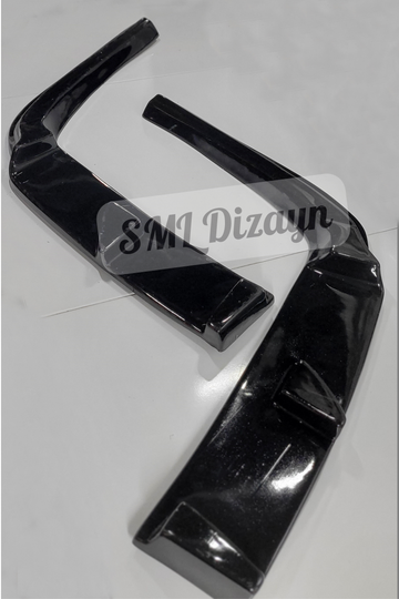 rear diffuser lips caps for bmw f10 5 series