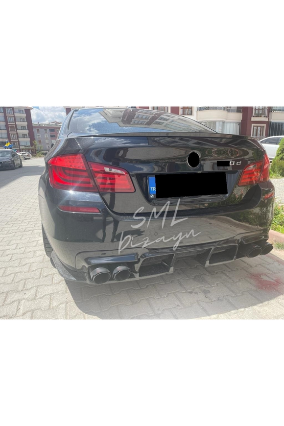 bmw f10 arka difüzör flapları bıçakları