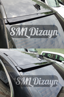 2010-2011-2012-2013-2014-2015-2016-2017 bmw f10 cam üstü tavan spoiler spoyler