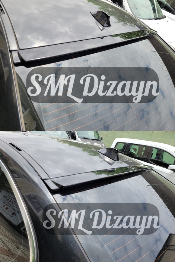 2010-2011-2012-2013-2014-2015-2016-2017 bmw f10 cam üstü tavan spoiler spoyler