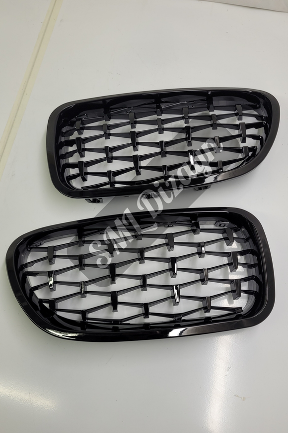 2010-2011-2012-2013-2014-2015-2016-2017 bmw f10 diamond ön panjur böbrek