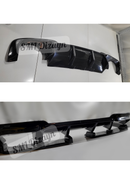 bmw f10 arka tampon difüzörü 